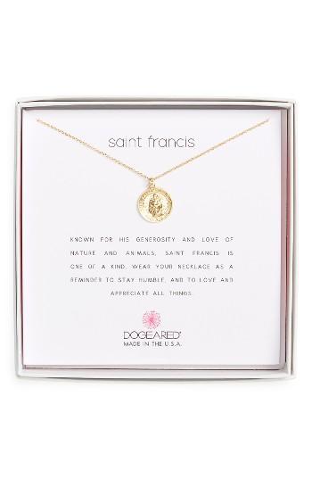 Women's Dogeared Saint Francis Pendant Necklace