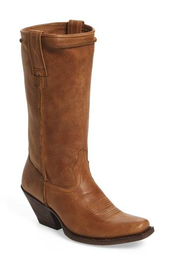 Women's Ariat Rowan Stovepipe Western Boot M - Brown
