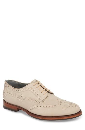 Men's Ted Baker London Senapen Wingtip Derby M - Beige