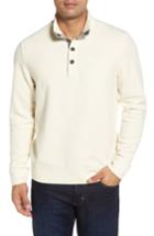 Men's Tommy Bahama Cold Springs Snap Mock Neck Sweater - White