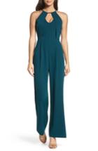 Women's Adelyn Rae Halter Keyhole Jumpsuit