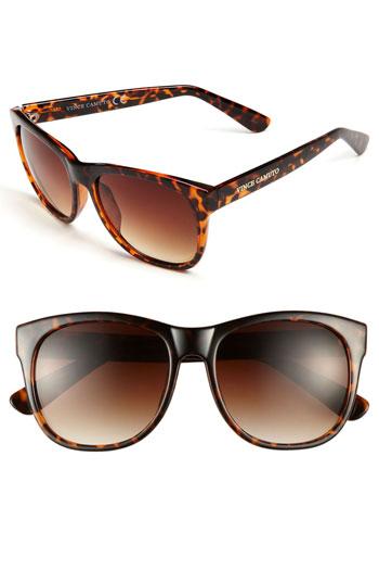 Vince Camuto 55mm Oversized Sunglasses Tortoise