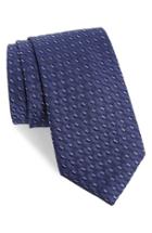 Men's Calibrate Railroad Stripe Silk Tie