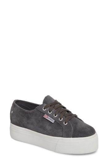 Women's Superga 2790 Platform Sneaker .5us / 41eu - Grey