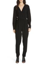 Women's Brochu Walker Marino Wrap Front Jumpsuit - Black