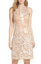Women's Betsey Johnson Lace Midi Dress - Beige