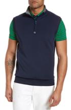 Men's Bobby Jones Quarter Zip Tech Vest, Size - Blue