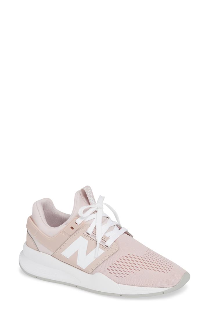 Women's New Balance 247 Sneaker .5 B - Pink