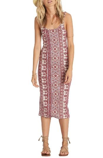 Women's Billabong Share Joy Body-con Midi Dress