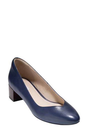 Women's Cole Haan Yuliana Pump .5 B - Blue