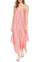 Women's Vineyard Vines Seashell Print Handkerchief Hem Maxi Dress