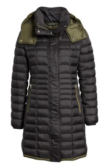 Women's Marc New York Packable Puffer Jacket - Black