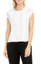 Women's Vince Camuto Stripe Panel Blouse - White