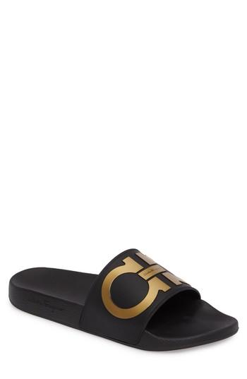 Men's Salvatore Ferragamo Groove 2 Slide Sandal