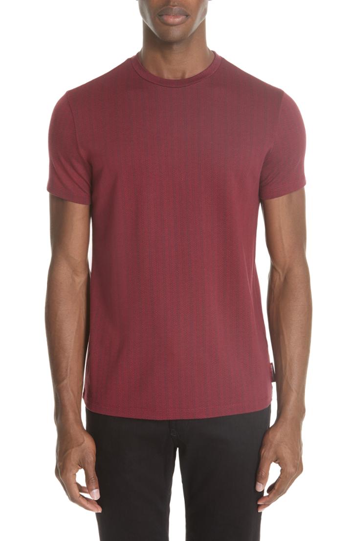 Men's Emporio Armani Crewneck T-shirt, Size - Black