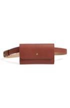 Treasure & Bond Faux Leather Belt Bag - Brown