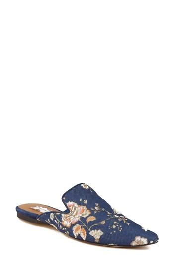Women's Band Of Gypsies Landslide Mule Slipper M - Blue