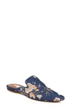 Women's Band Of Gypsies Landslide Mule Slipper M - Blue