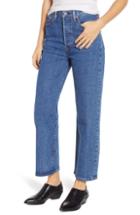 Women's Levi's Ribcage Super High Waist Straight Leg Jeans 27 - Blue