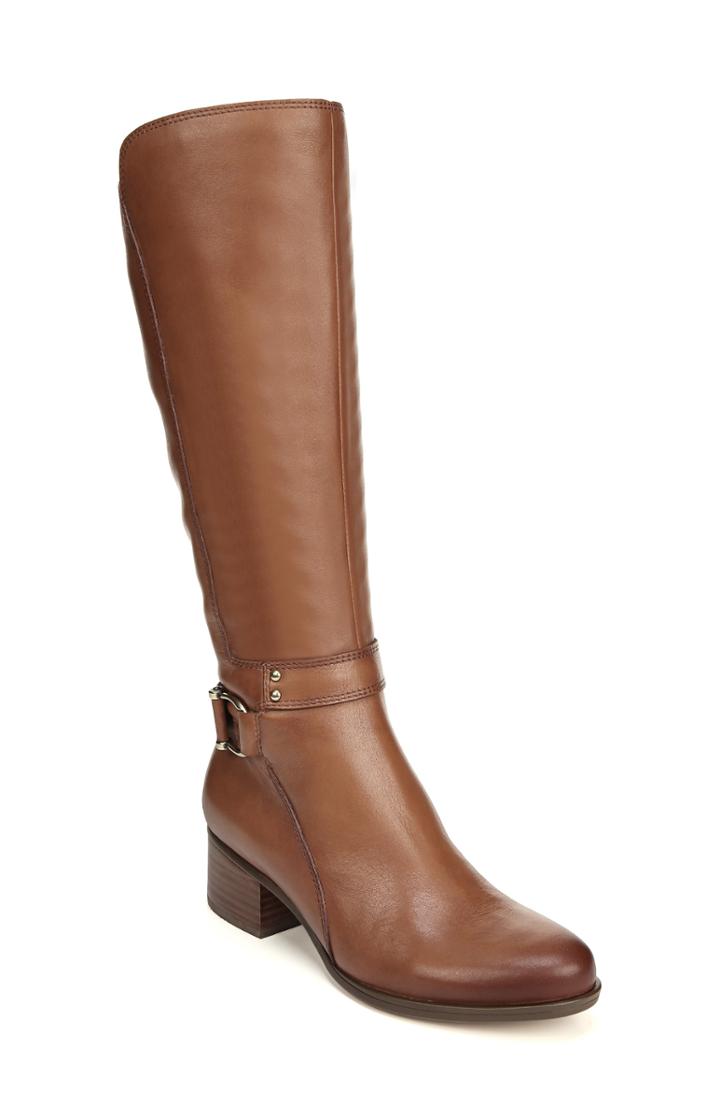 Women's Naturalizer Dane Knee High Riding Boot Regular Calf M - Brown