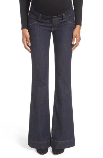 Women's Maternal America Bootcut Stretch Maternity Jeans - Blue