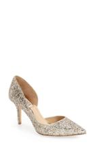 Women's Badgley Mischka 'daisy' Embellished Pointy Toe Pump