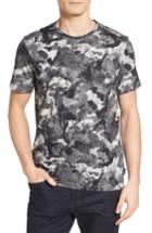 Men's Ted Baker London Ruben Watercolor Print T-shirt (m) - Black