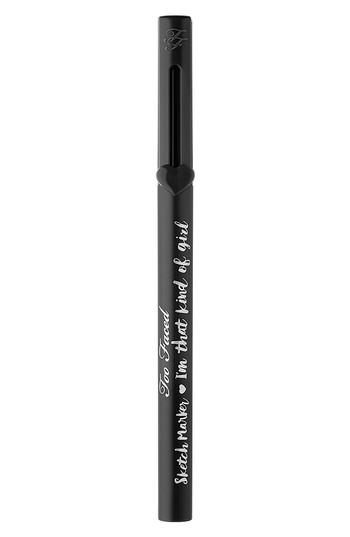 Too Faced Sketch Marker Liquid Eyeliner - Charcoal Black
