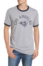 Men's '47 Los Angeles Rams Ringer T-shirt, Size - Grey