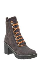 Women's Marc Fisher D Denise Combat Boot, Size 5 M - Grey