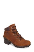 Women's Merrell Chateau Mid Lace Waterproof Bootie .5 M - Brown