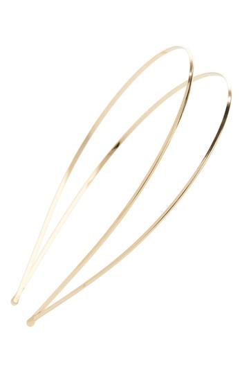 L. Erickson Metal Double Headband, Size - Metallic