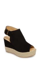Women's Cordani Elisse Epadrille Wedge Sandal Us / 40eu - Black