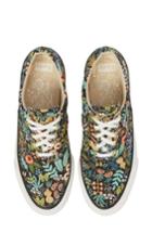 Women's Keds X Rifle Paper Co. Anchor Lively Floral Slip-on Sneaker M - Black