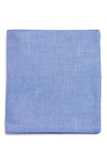 Men's Nordstrom Men's Shop Perfect Pocket Square, Size - Purple