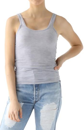 Women's Lamade Double-u Neck Tank - Grey