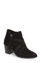 Women's Naughty Monkey Noah Block Heel Bootie M - Black