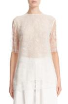 Women's Adam Lippes Chantilly Lace Tunic