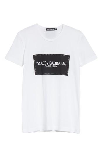 Women's Dolce & Gabbana Classic Logo Tee Us / 38 It - White