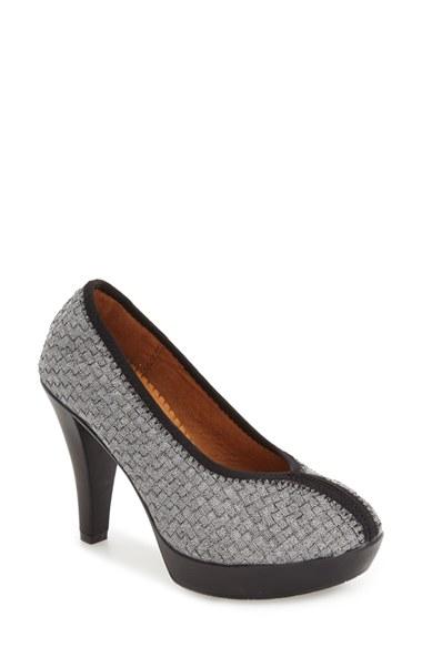 Women's Bernie Mev. 'legend' Platform Pump Us / 40eu - Metallic