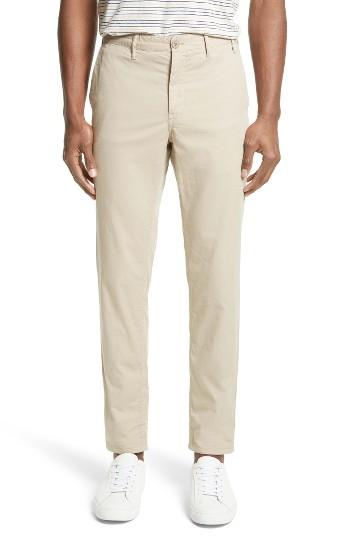 Men's Norse Projects Slim Fit Cotton Twill Chinos - Beige