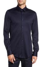 Men's Pal Zileri Jersey Sport Shirt, Size - Blue