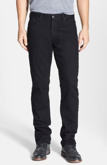 Men's Ag Graduate Slim Straight Leg Jeans X 32 - Black