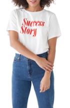 Women's Ban. Do Success Story Classic Tee, Size - Ivory