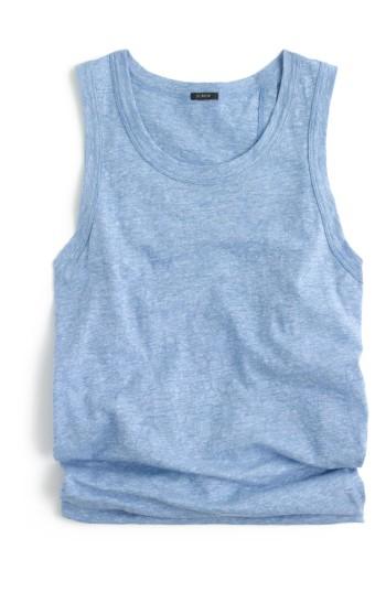 Women's J.crew Knot Back Tank Top, Size - Blue