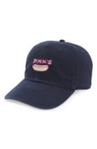 Women's Body Rags Clothing Co. Pink's Flat Dog Baseball Cap - Blue