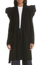 Women's A.l.c. Dion Leg Of Mutton Cardigan - Black