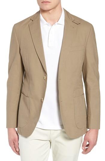 Men's Kroon Bono Aim Classic Fit Stretch Cotton Blazer R - Beige