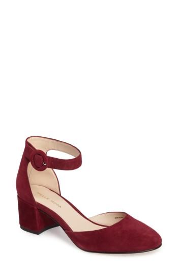 Women's Pelle Moda Uma D'orsay Pump .5 M - Red