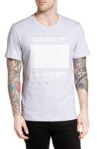 Men's Adidas Originals Mesh Box Graphic T-shirt - Grey
